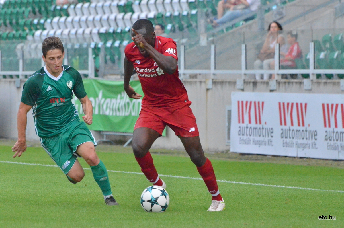 WKW ETO FC Győr - Liverpool U23 1-1