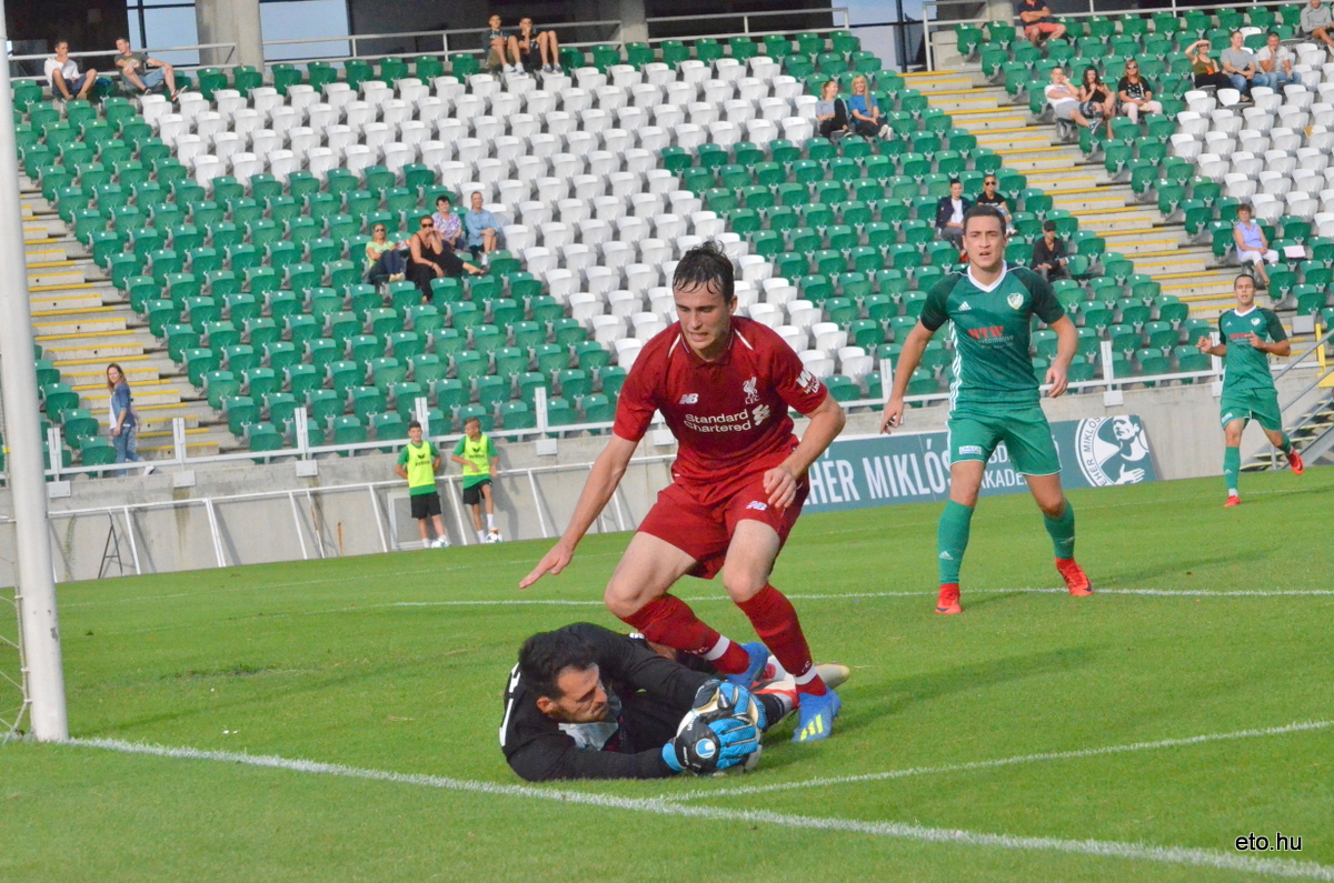 WKW ETO FC Győr - Liverpool U23 1-1