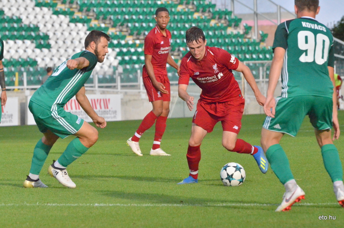 WKW ETO FC Győr - Liverpool U23 1-1