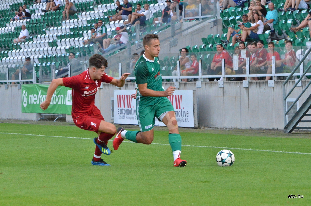 WKW ETO FC Győr - Liverpool U23 1-1