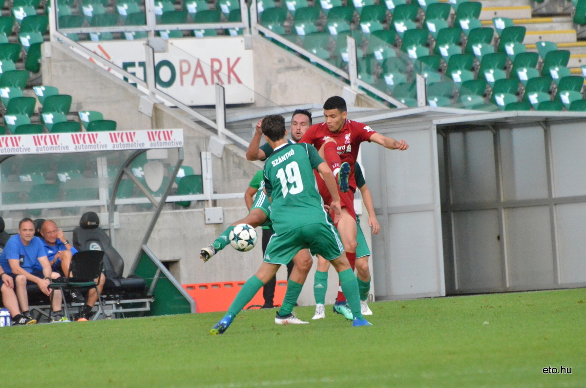 WKW ETO FC Győr - Liverpool U23 1-1
