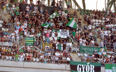 18 600 szurkoló az ETO őszi mérkőzésein