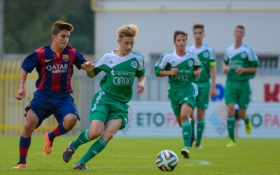 A Lazio és a Rapid Wien is Győrben