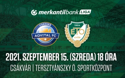 ÉLŐ: Aqvital FC Csákvár - WKW ETO FC Győr