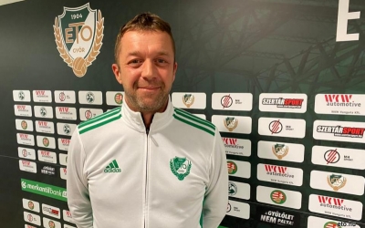 Az ETO FC Győr új vezetőedzője dr. Dobos Barna