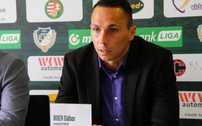 Boér Gábor az ETO új vezetőedzője