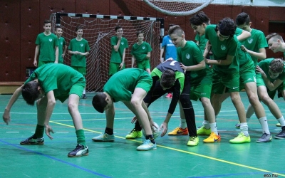 Csapatépítő tréning az U15-ös futsalosoknál!