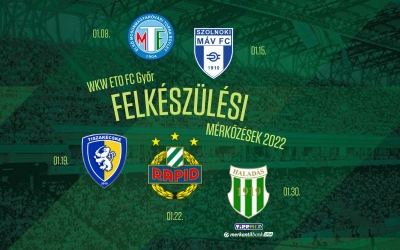 Edzések és felkészülési mérkőzések futószalagon