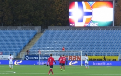 Egy félidőt játszott Mervó Norvégiában