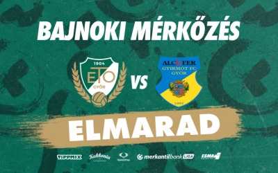 Elmarad a Gyirmót elleni mérkőzésünk!