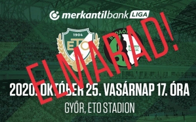 Elmarad a vasárnapi, Budaörs elleni bajnoki mérkőzés 