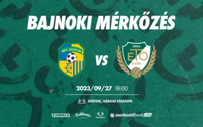 ÉLŐ: BFC Siófok - ETO FC Győr