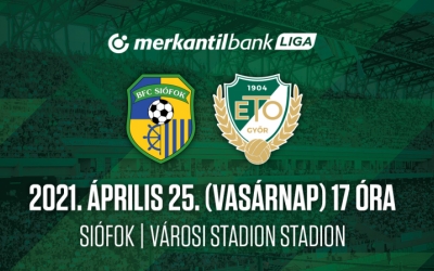 ÉLŐ: BFC Siófok - WKW ETO FC Győr
