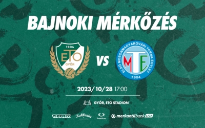 ÉLŐ: ETO FC Győr - Credobus Mosonmagyaróvár