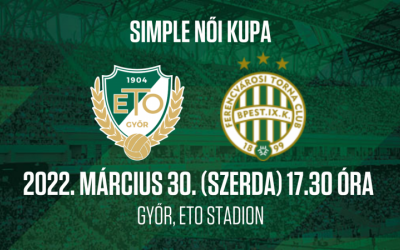 ÉLŐ: ETO FC Győr - FTC