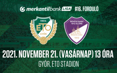 ÉLŐ: WKW ETO FC Győr - Békéscsaba 1912 Előre