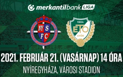 ÉLŐBEN: Nyíregyháza Spartacus-WKW ETO FC Győr