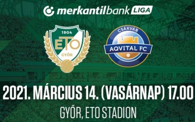 ÉLŐBEN: WKW ETO FC Győr-Aqvital FC Csákvár
