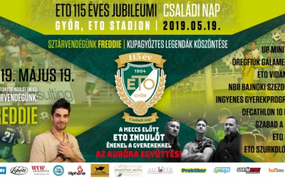 ETO 115 Jubileumi Családi Nap – újabb meglepetés program!