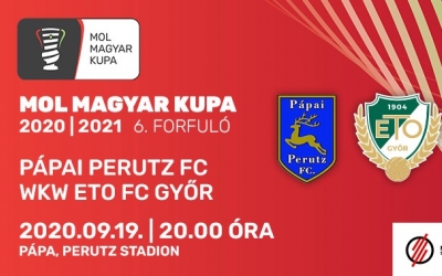 ETO-Pápa a MOL Magyar Kupában élőben az M4 Sporton