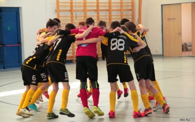 Futsal: Harmadszor bajnok az ETO U15!
