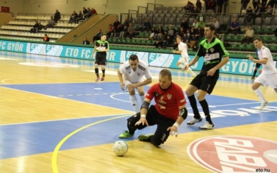 Futsal: Vasárnap este Vasas-ETO