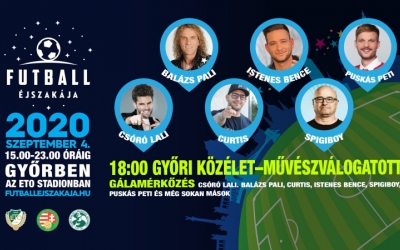 Győrbe érkezik a Művészválogatott