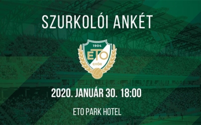 Holnap este 6 órakor szurkolói ankét