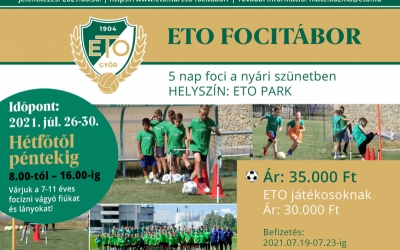 Idén is lesz Focitábor!