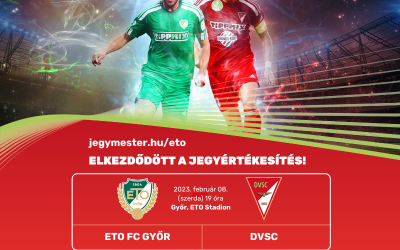 Indul a jegyértékesítés!