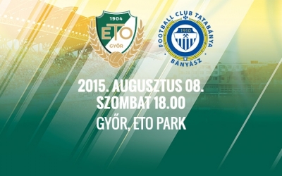 Ismét Győrben játszik az ETO szombaton!