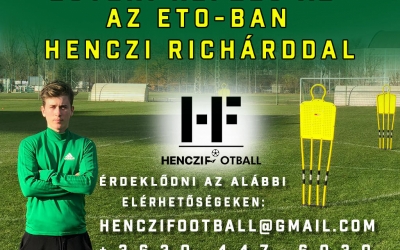 Jelentkezz egyéni képzésre Henczi Richárdnál!