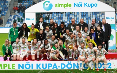 Kupagyőztes az ETO FC Győr csapata!