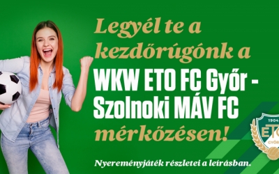 Legyél Te a nőnapi mérkőzésünk kezdőrúgója! 