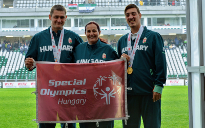 Nálunk járt a Nyári Speciális Olimpia két aranyérmes győri focistája 