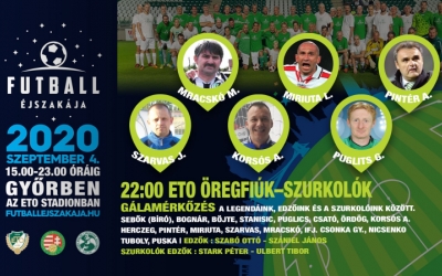 Nívós játékoskerettel készülnek az ETO Öregfiúk 