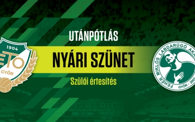 Nyári szünet az Akadémián