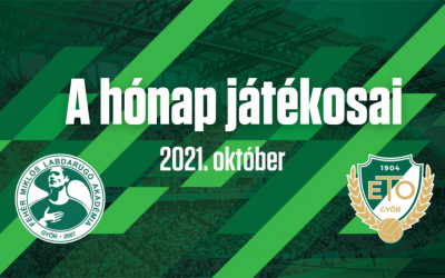 Október hónap legjobb utánpótlás-játékosai
