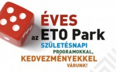 Öt éves az ETO Park