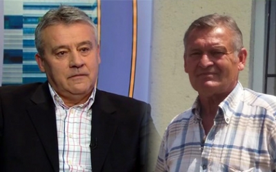 Póczik és Glázer az ETO öregfiúk edzői
