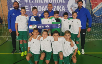 Rangos tornán szerepelt a 2008-as korosztály