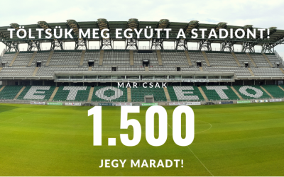 Rég volt ennyi néző az ETO Stadionban