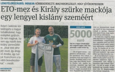 Siker koronázta a jótékony célú lengyel látogatást