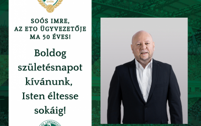 Soós Imre ma 50 éves!
