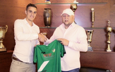 Sopronból érkezett a csatár