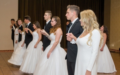 Szalagavató az ETO Gimnáziumban