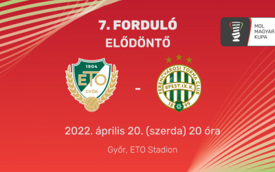 Szektorbezárás az ETO-Fradi kupamérkőzésen