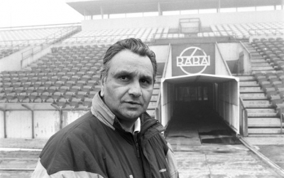 Szobrot kap Verebes József Győrben az ETO Stadionban