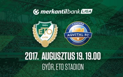 Szombaton WKW ETO FC Győr – Aqvital FC Csákvár