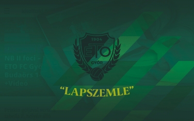 Sztárok ellen, bravúrokkal debütált az ETO Akadémia neveltje - Kisalföld lapszemle
